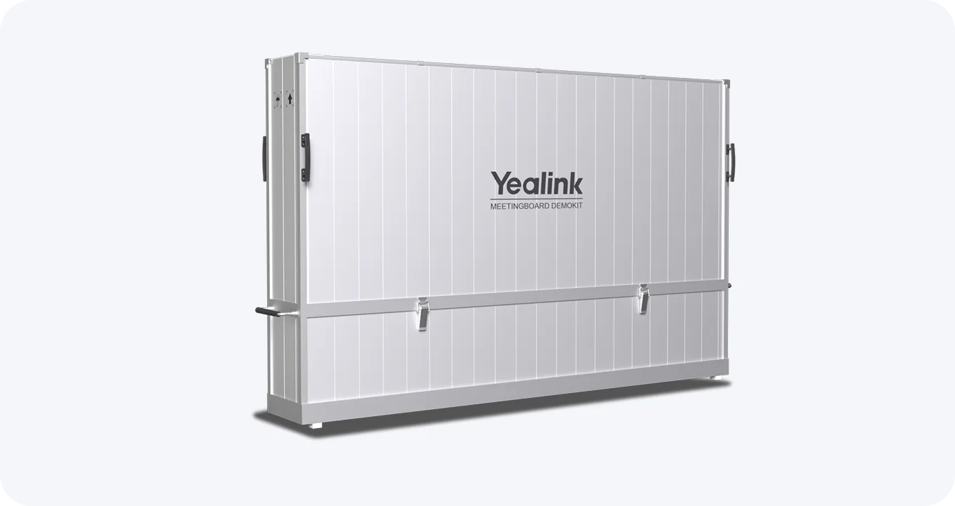 Yealink MeetingBoard Demokit Protect and Demo Your MeetingBoard, with Elegance.